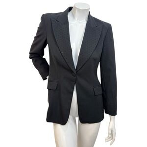 Vintage Moschino Jeans Studded Lapel Blazer IT 44